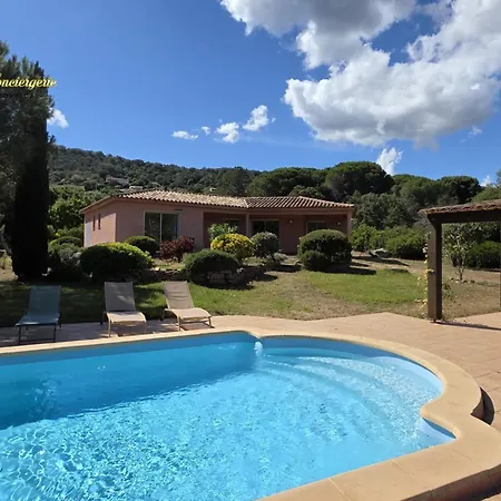 Grivolas 6 Pers Piscine Privee A 3 Min De La De Santa Giulia Feriehus Porto-Vecchio (Corsica)